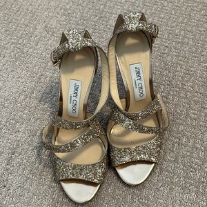 Jimmy Choo Glitter Heels